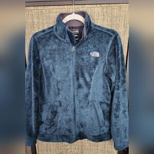 North Face Warm Women's Teal Teddy Jacket